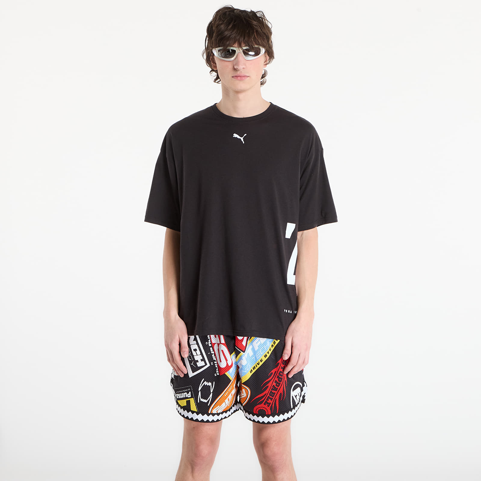 Тениска Puma M Graphic Oversized Tee Puma Black M