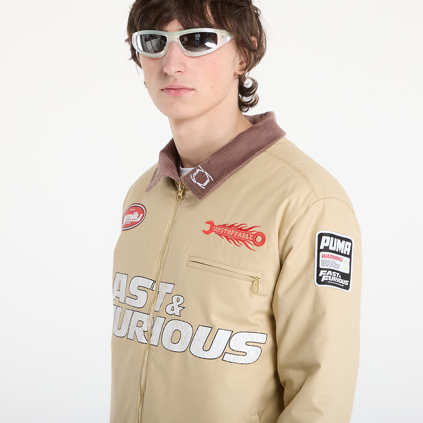 Chaquetas Puma x Fast & Furious Jacket Cashew Brown