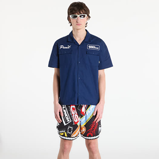 Риза Puma x Fast & Furious Mechanic Shirt Persian Blue