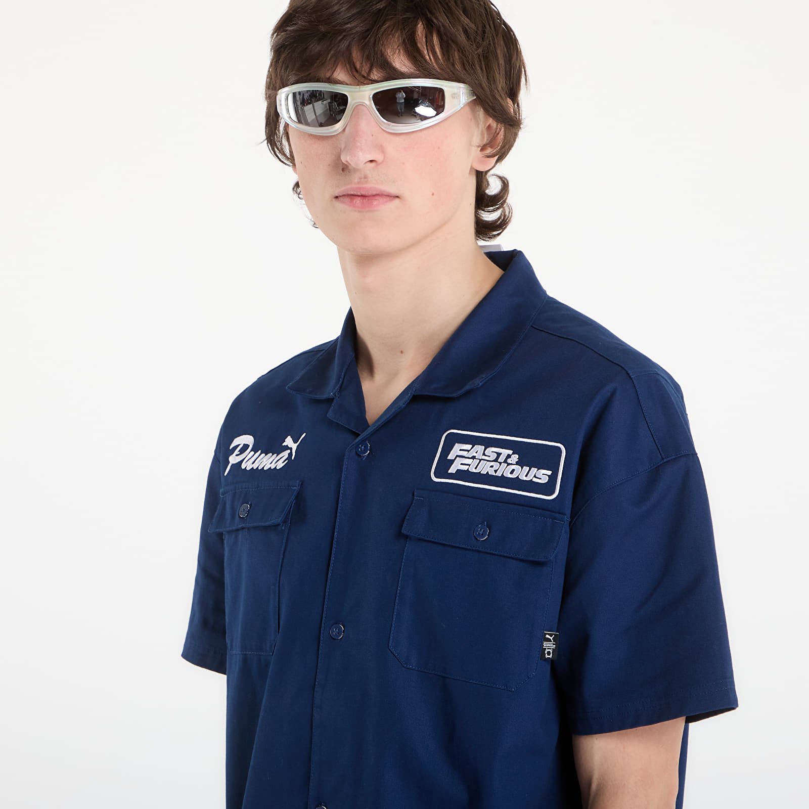Cămăși Puma x Fast & Furious Mechanic Shirt Persian Blue
