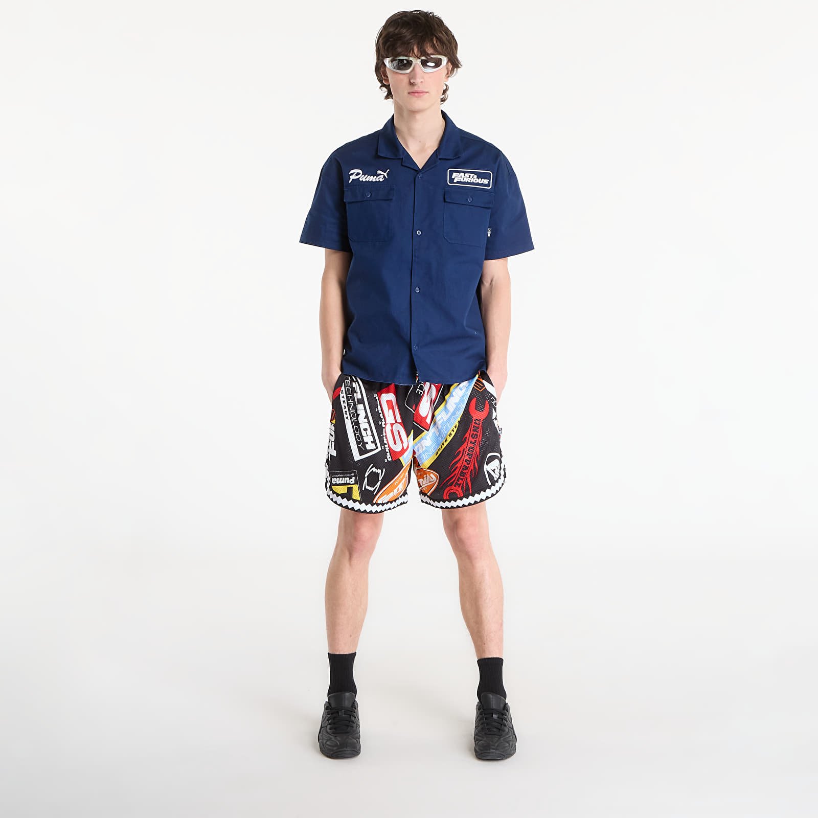 Cămăși Puma x Fast & Furious Mechanic Shirt Persian Blue