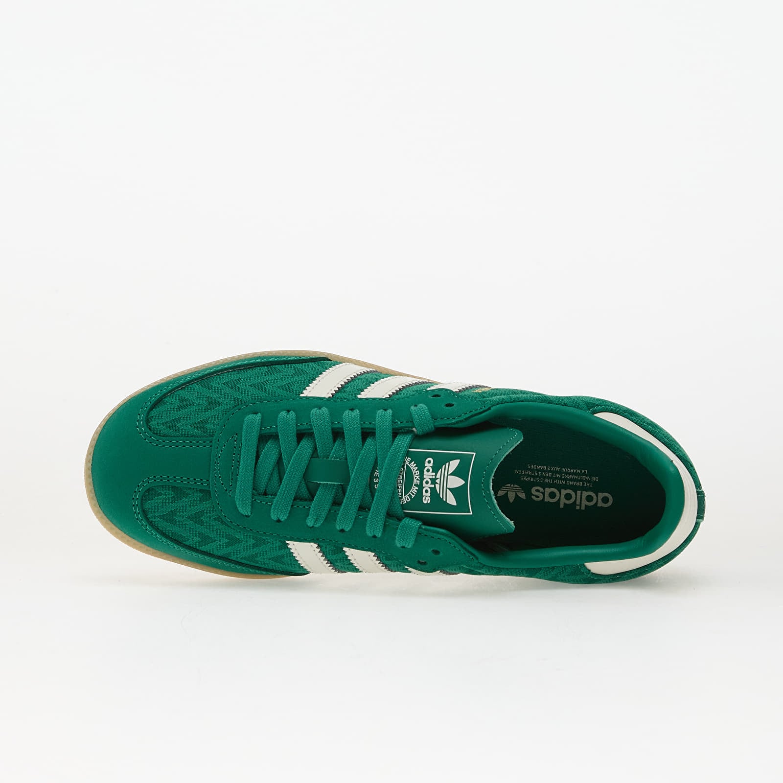 Damen Sneaker und Schuhe adidas Samba Og W Bright Green/ Off White/ Gold Metallic