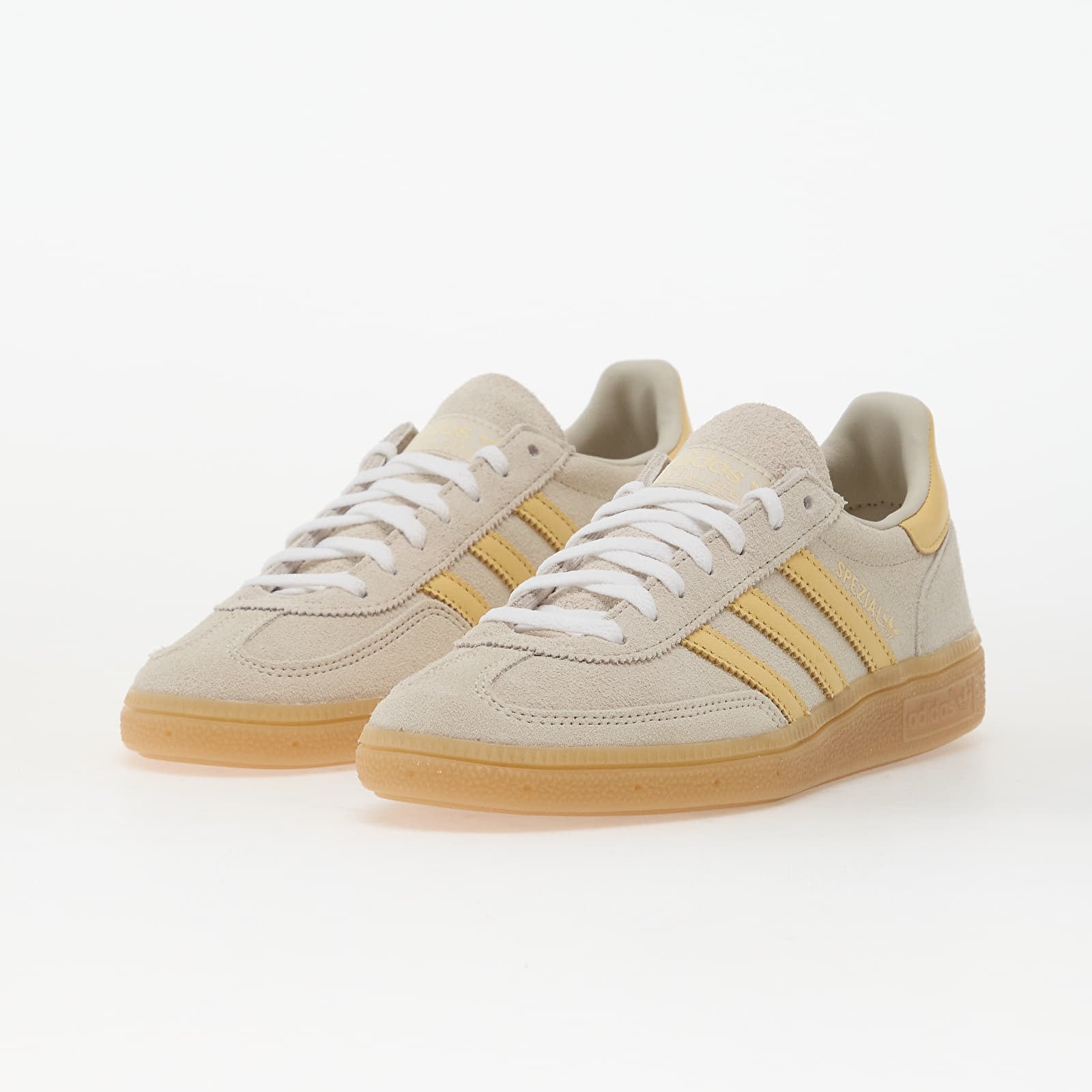 Damen Sneaker und Schuhe adidas Handball Spezial W Aluminium/ Orange Tint/ Ftw White