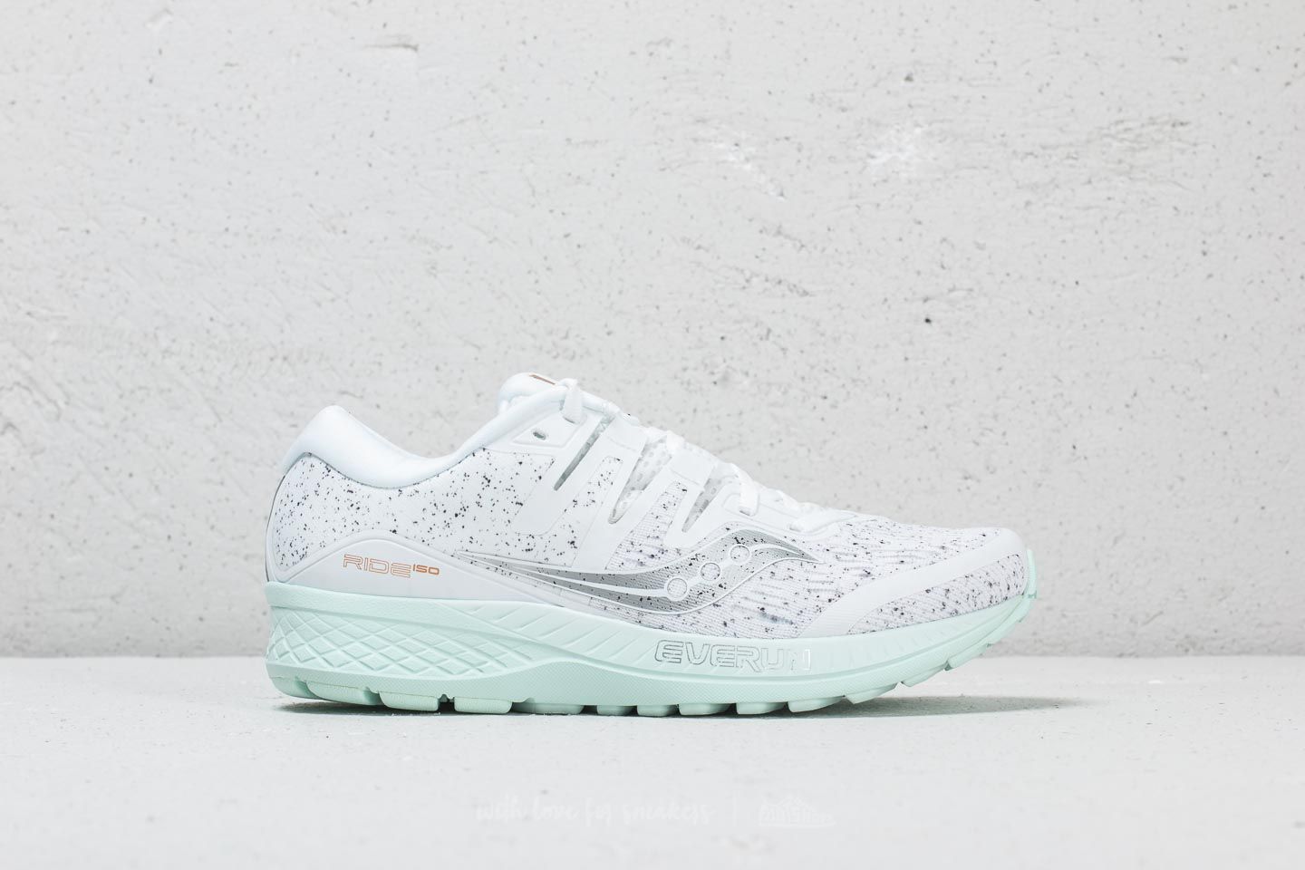 Saucony ride on sale iso white noise