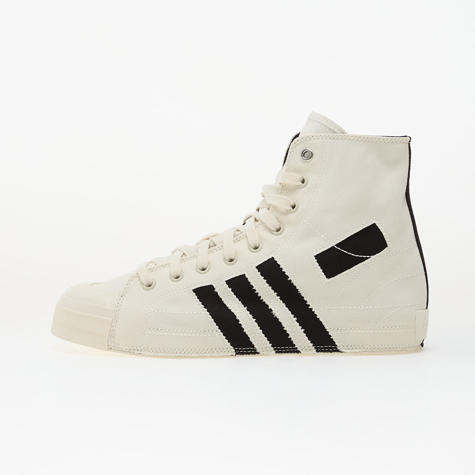 Herren Sneaker und Schuhe Y-3 Nizza Hi Off White/ Off White/ Black