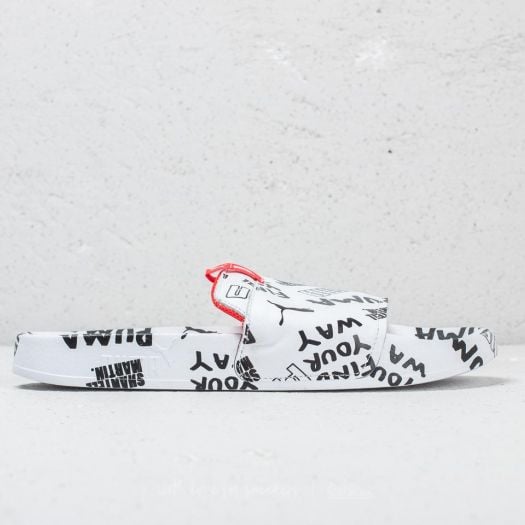 Puma x shantell martin leadcat graphic sandals outlet