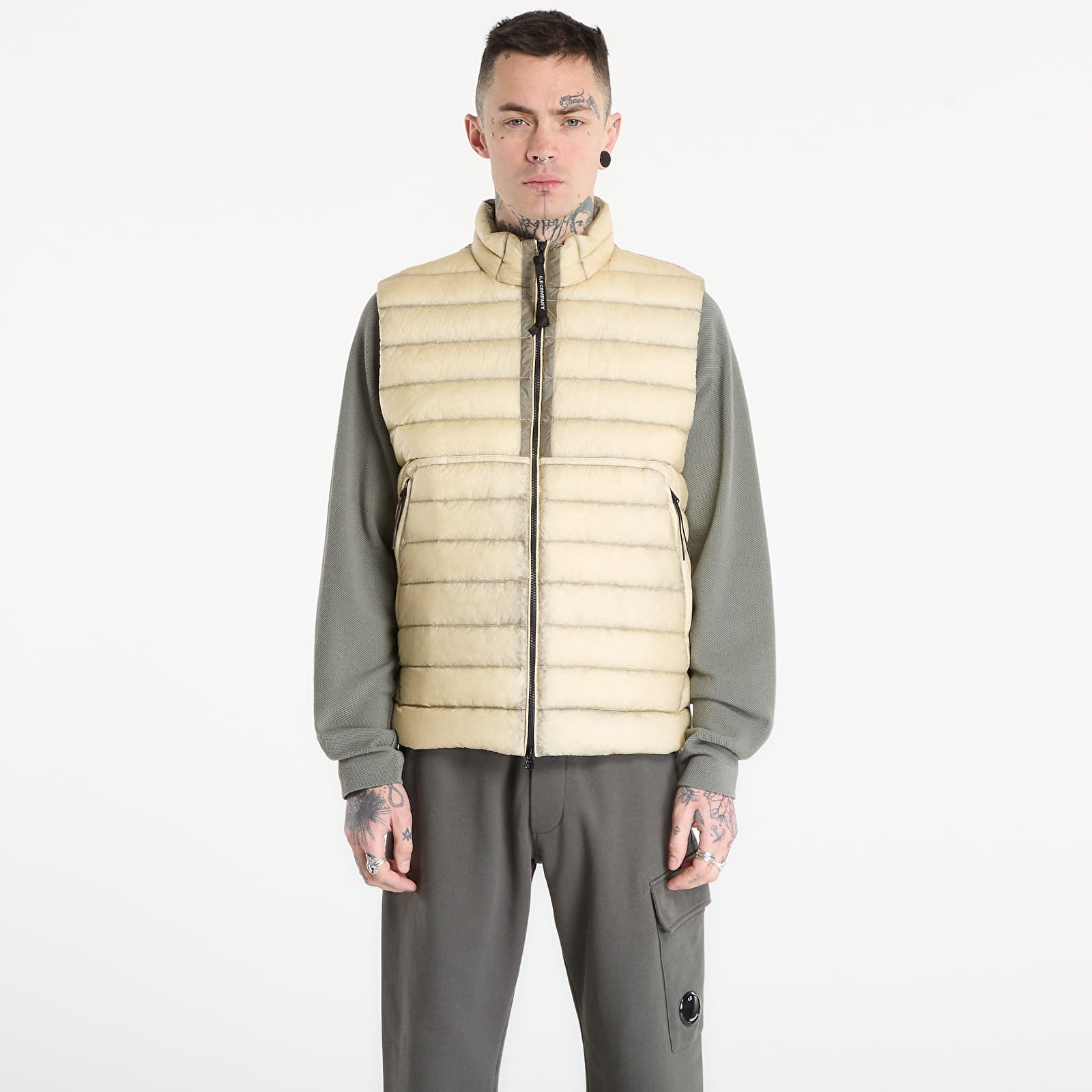 Vests C.P. Company Vest Frozen Dew/ White