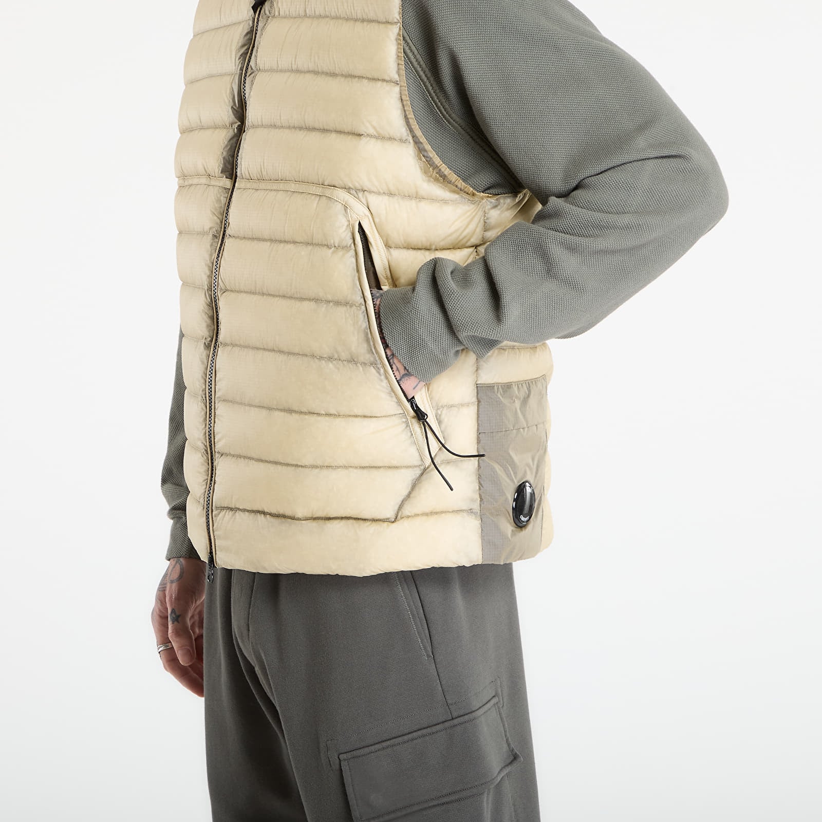 Vests C.P. Company Vest Frozen Dew/ White
