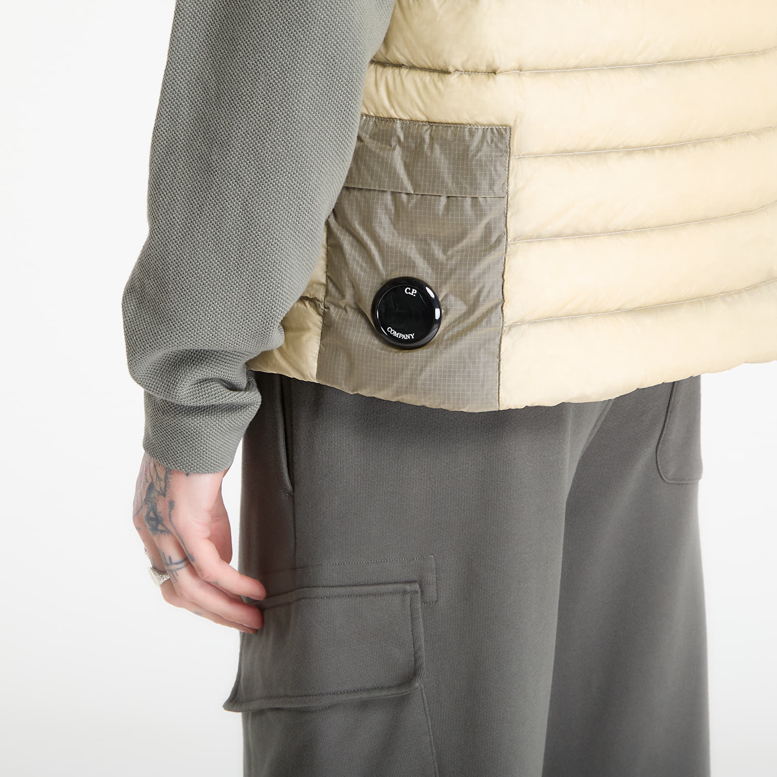 Vests C.P. Company Vest Frozen Dew/ White