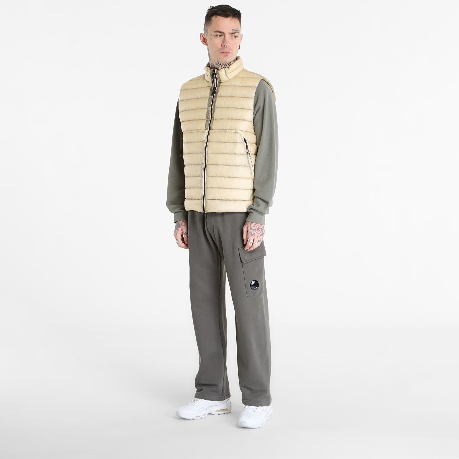 Vests C.P. Company Vest Frozen Dew/ White