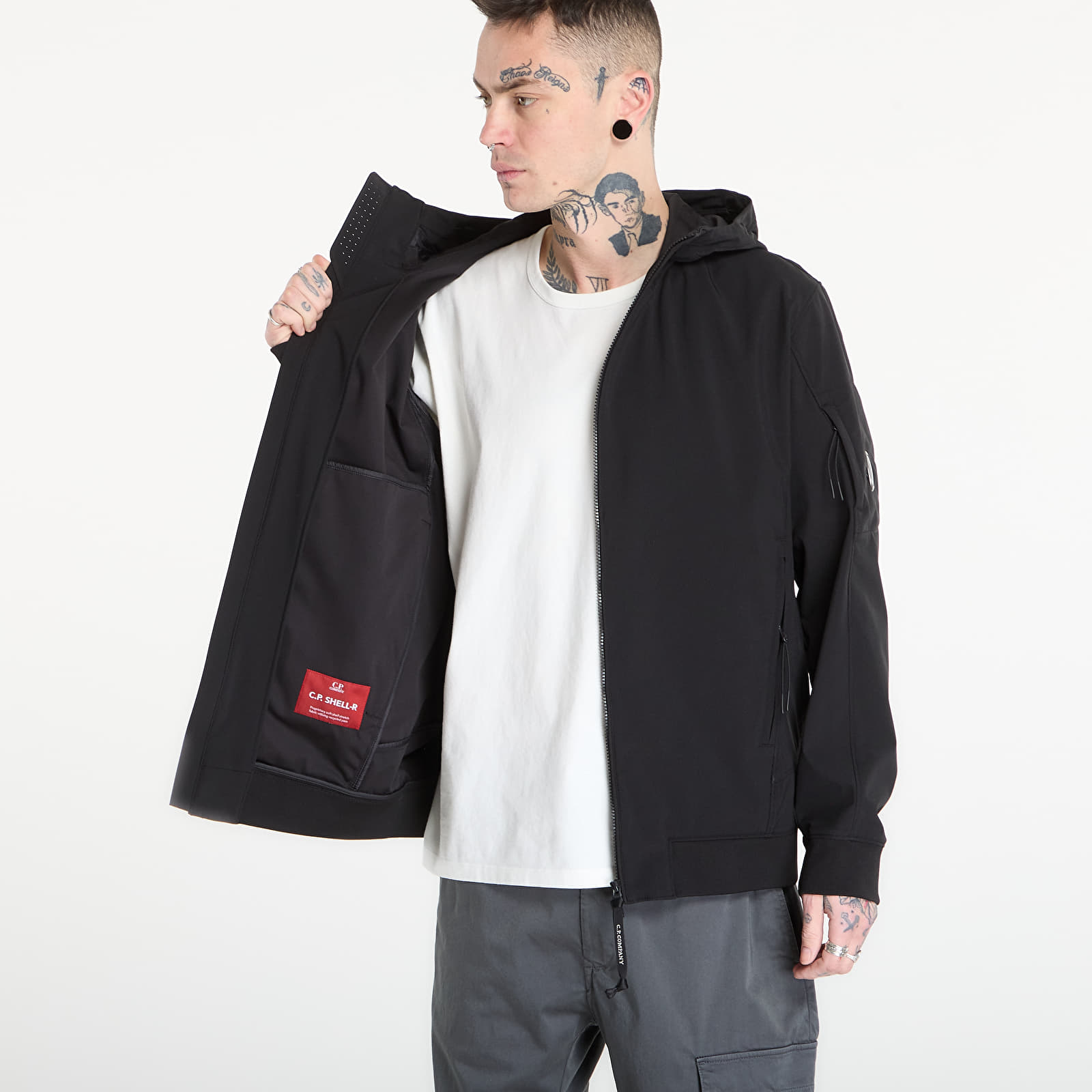 Jacken C.P. Company Medium Jacket Black