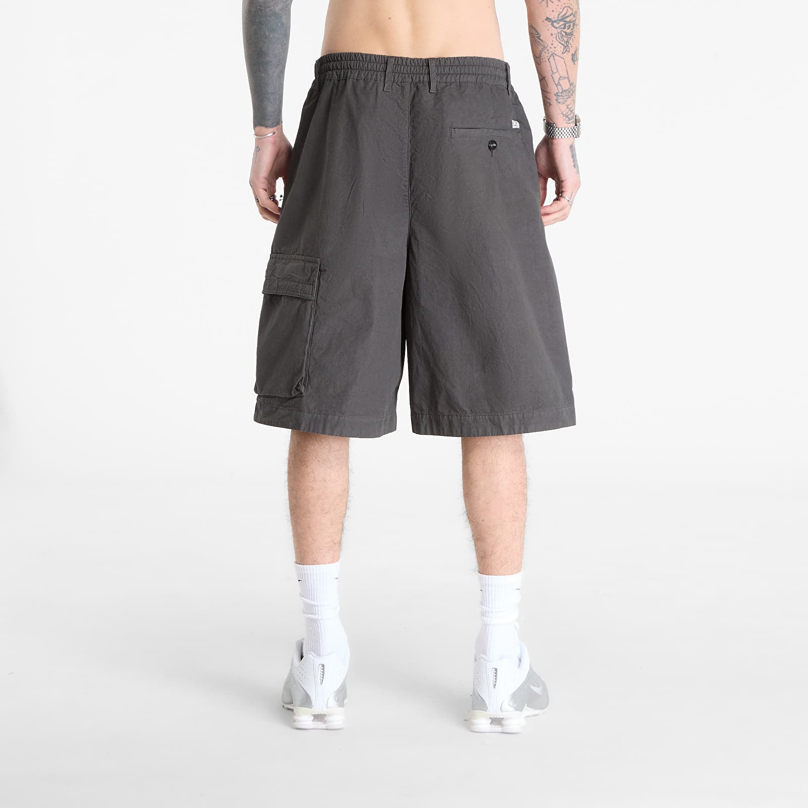 Pánske šortky C.P. Company Cargo Shorts Gunmetal Grey