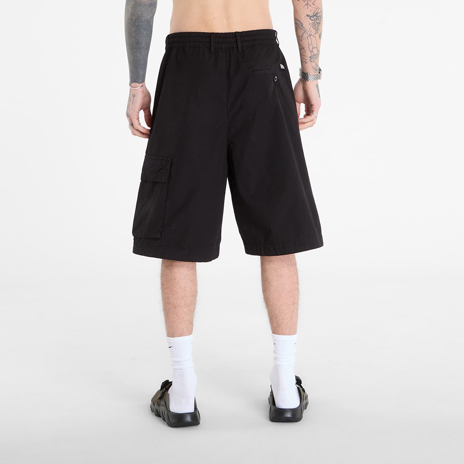 Kraťasy C.P. Company Cargo Shorts Black