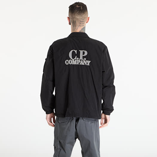 Jackets C.P. Company Chrome-R Zipped Lens Overshirt Black