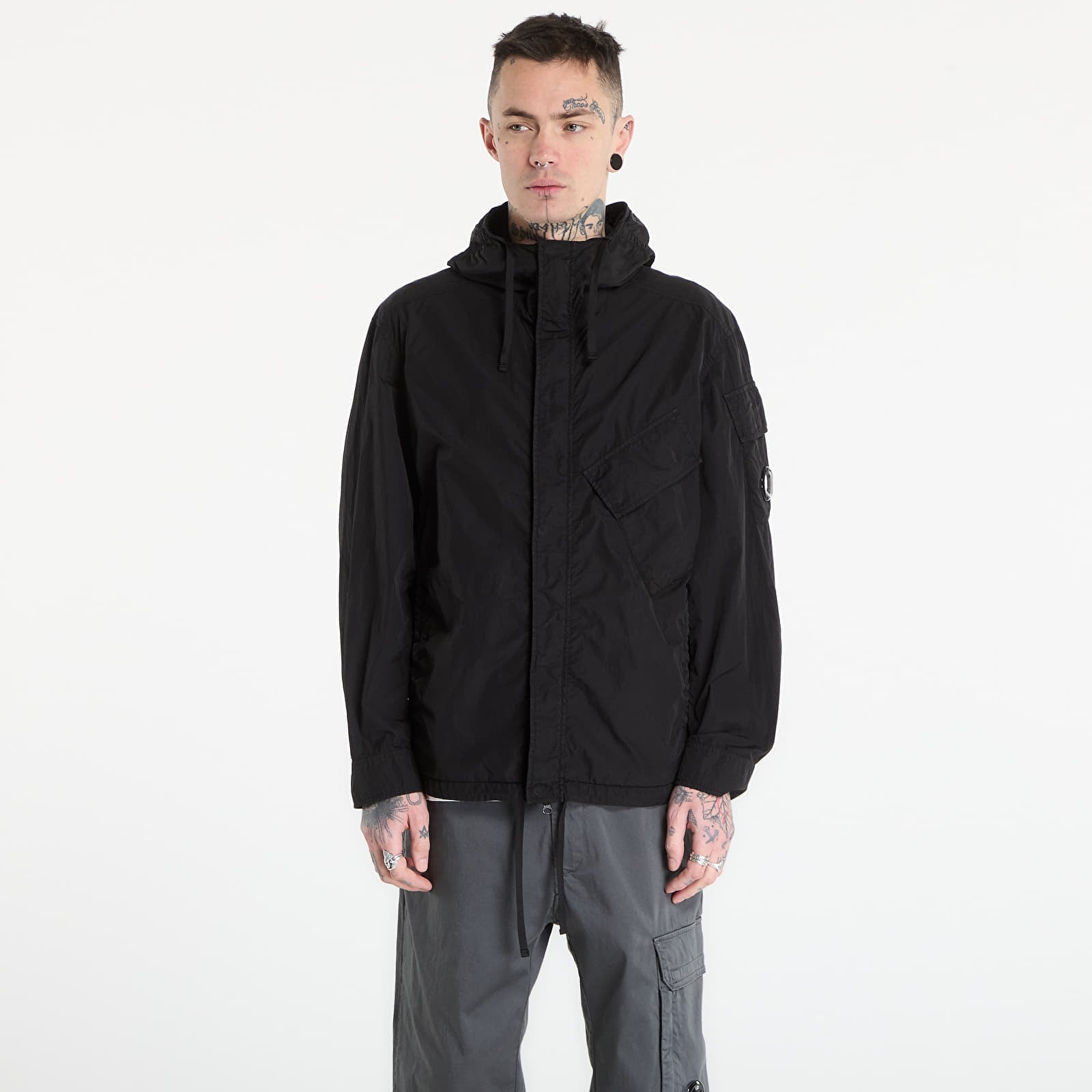 Jachetă C.P. Company Overshirt Black XXL