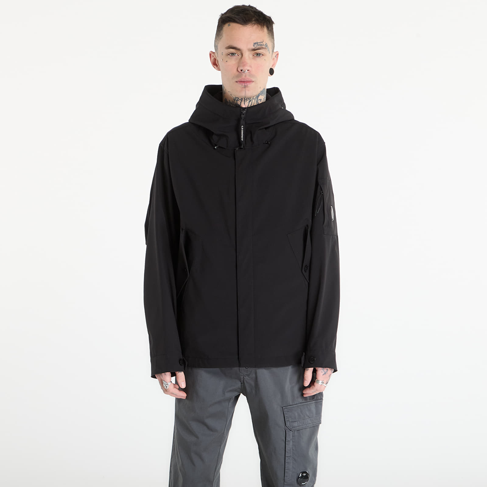 Jachetă C.P. Company C.P. Shell-R Goggle Lens Jacket Black S