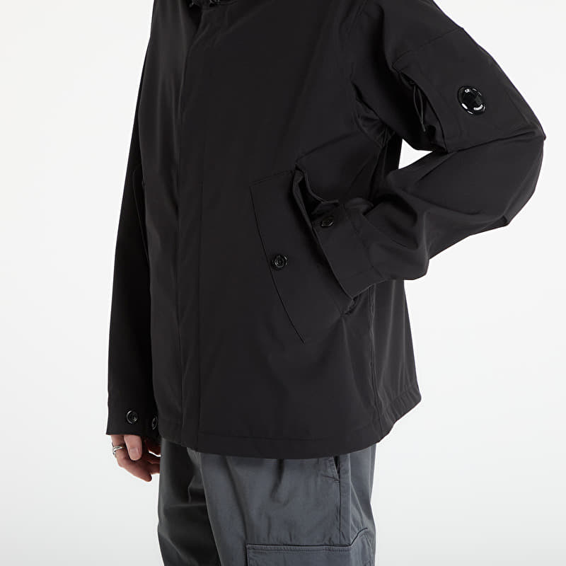 C.P. Company C.P. Shell-R Goggle Lens Jacket Black | Footshop