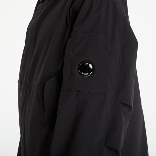 C.P. Company C.P. Shell-R Goggle Lens Jacket Black | Footshop