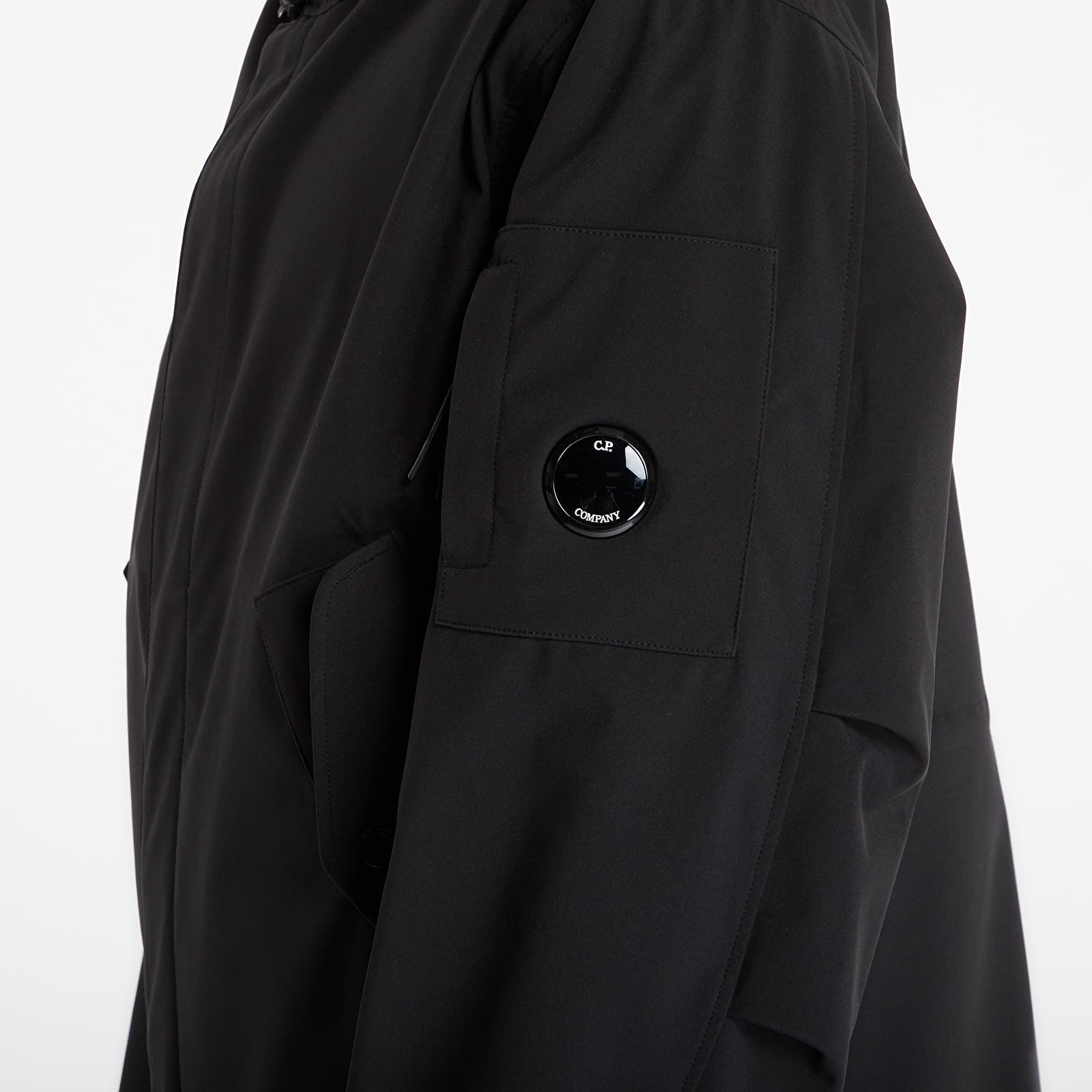 Bundy C.P. Company C.P. Shell-R Goggle Lens Jacket Black