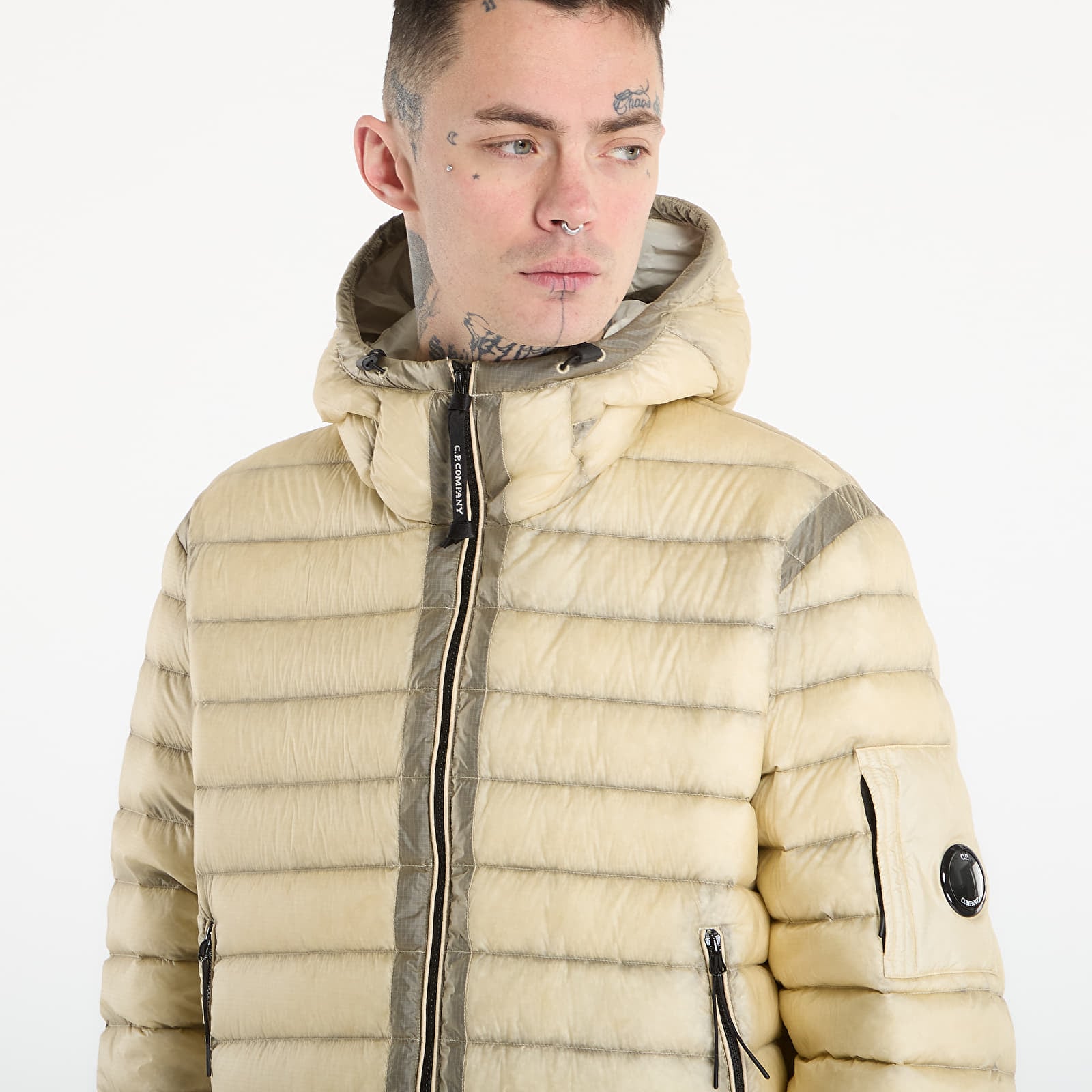 Bundy C.P. Company Medium Jacket Frozen Dew/ White