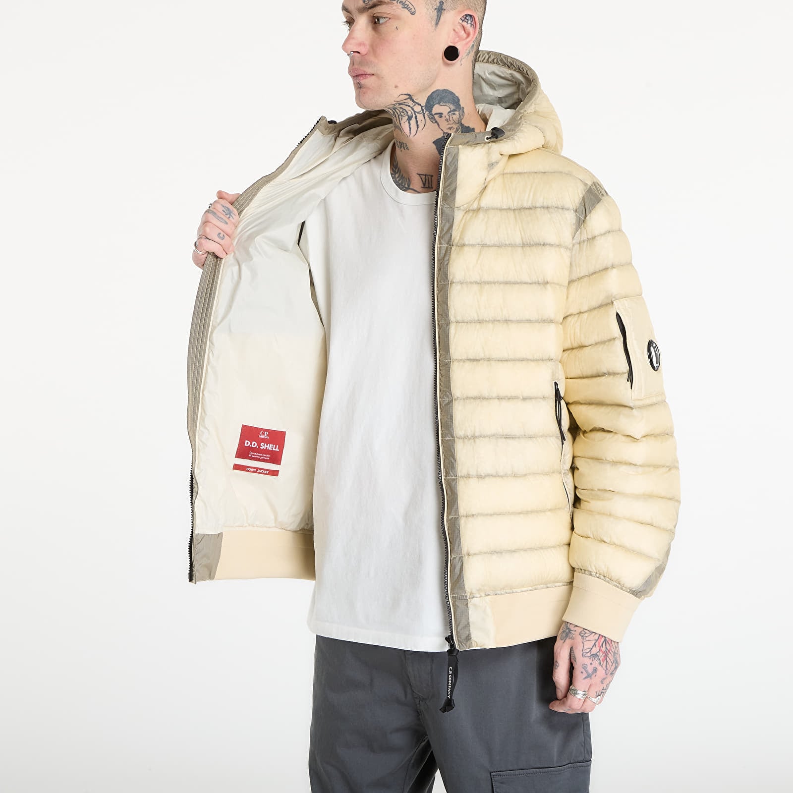Bundy C.P. Company Medium Jacket Frozen Dew/ White