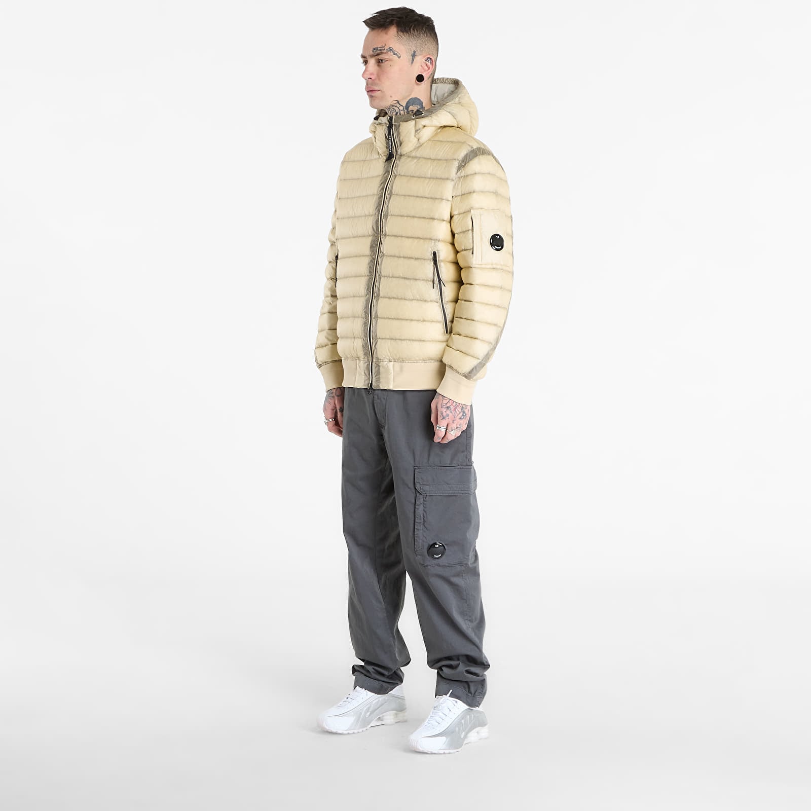 Bundy C.P. Company Medium Jacket Frozen Dew/ White