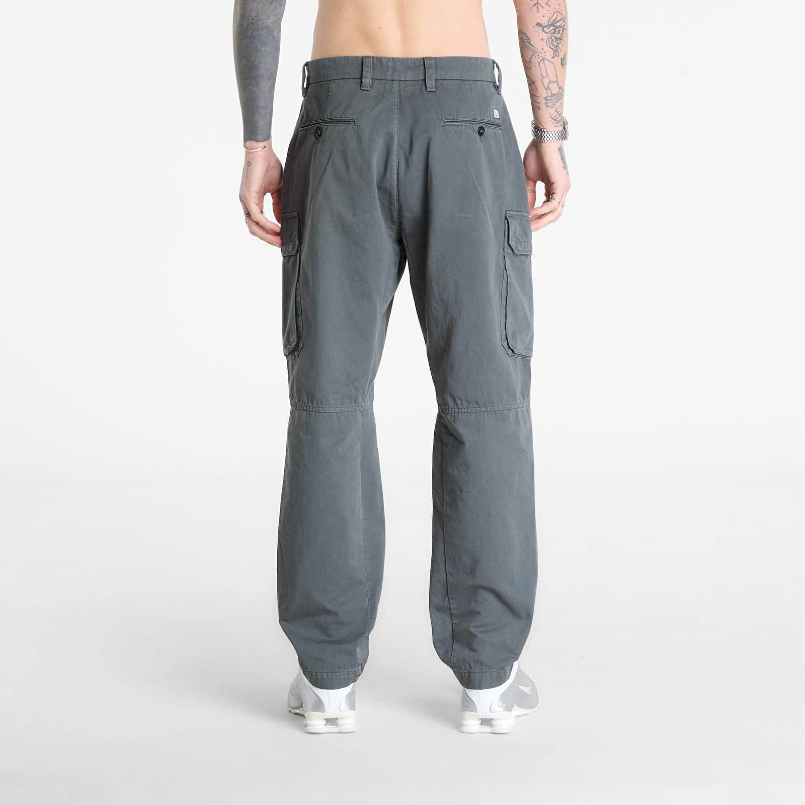 Pánske nohavice C.P. Company Cargo Pant Gunmetal Grey