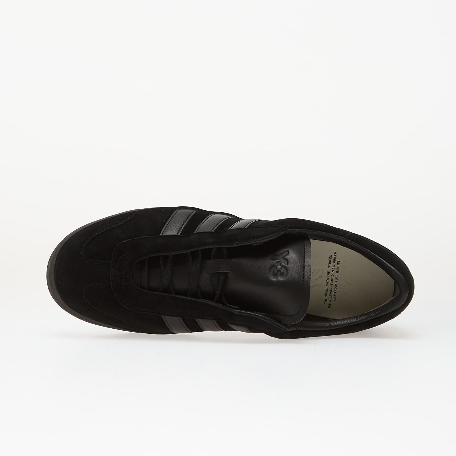 Pánske tenisky a topánky Y-3 Gazelle Black/ Black/ Off White