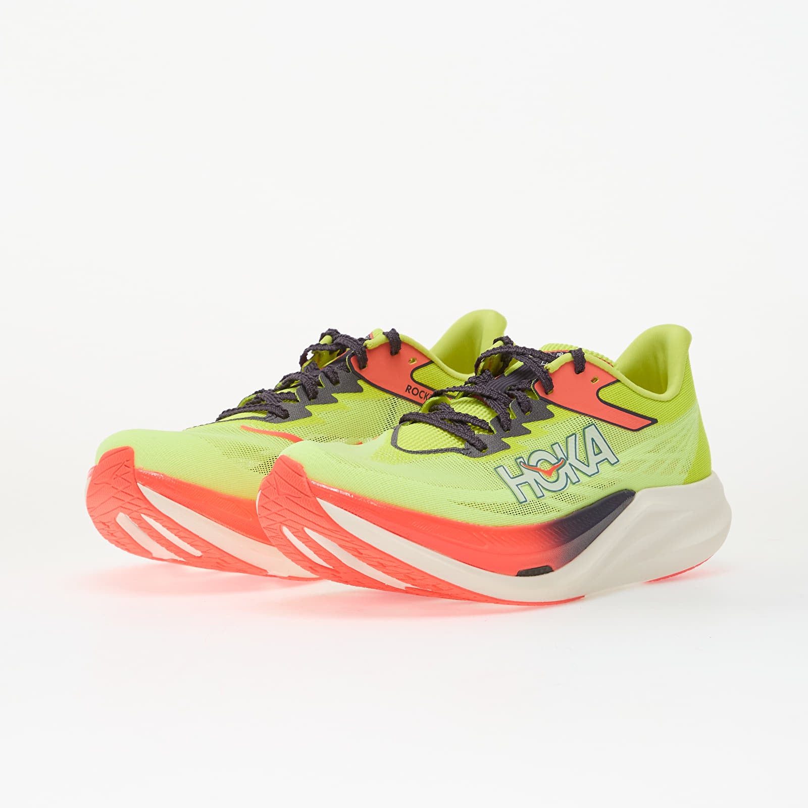 Herren Sneaker und Schuhe Hoka® U Rocket X 3 Neon Yuzu/ Squid Ink