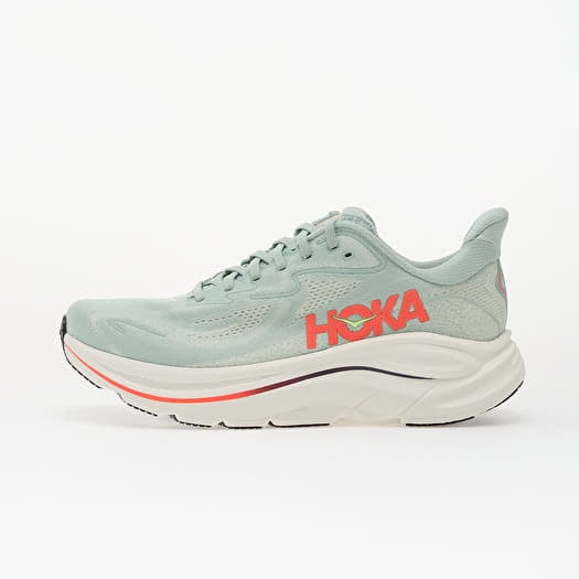 Hoka® M Clifton 10 Sage/ Neon Flame