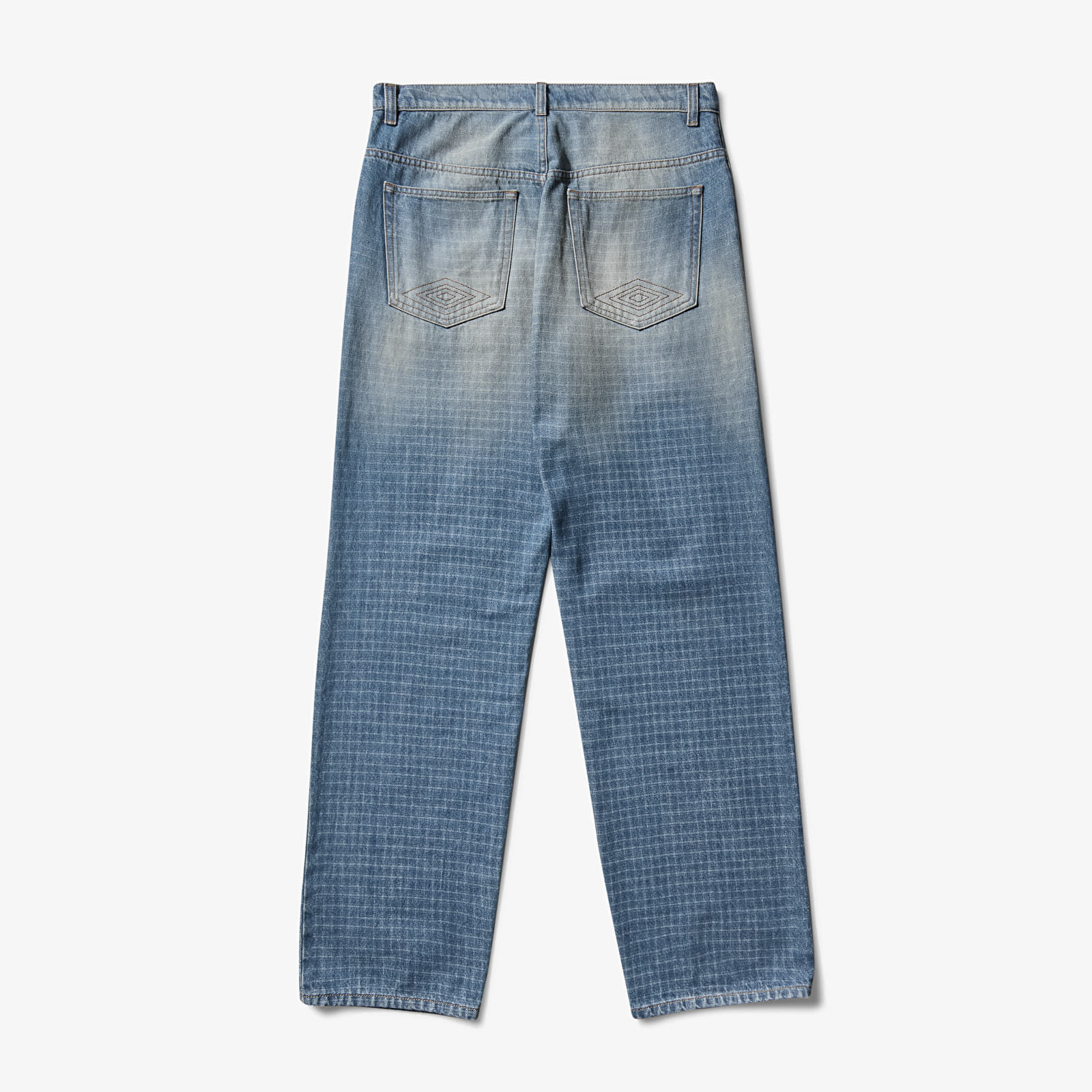 Jeans für Männer Umbro by SlamJam Checked Jeans Blue