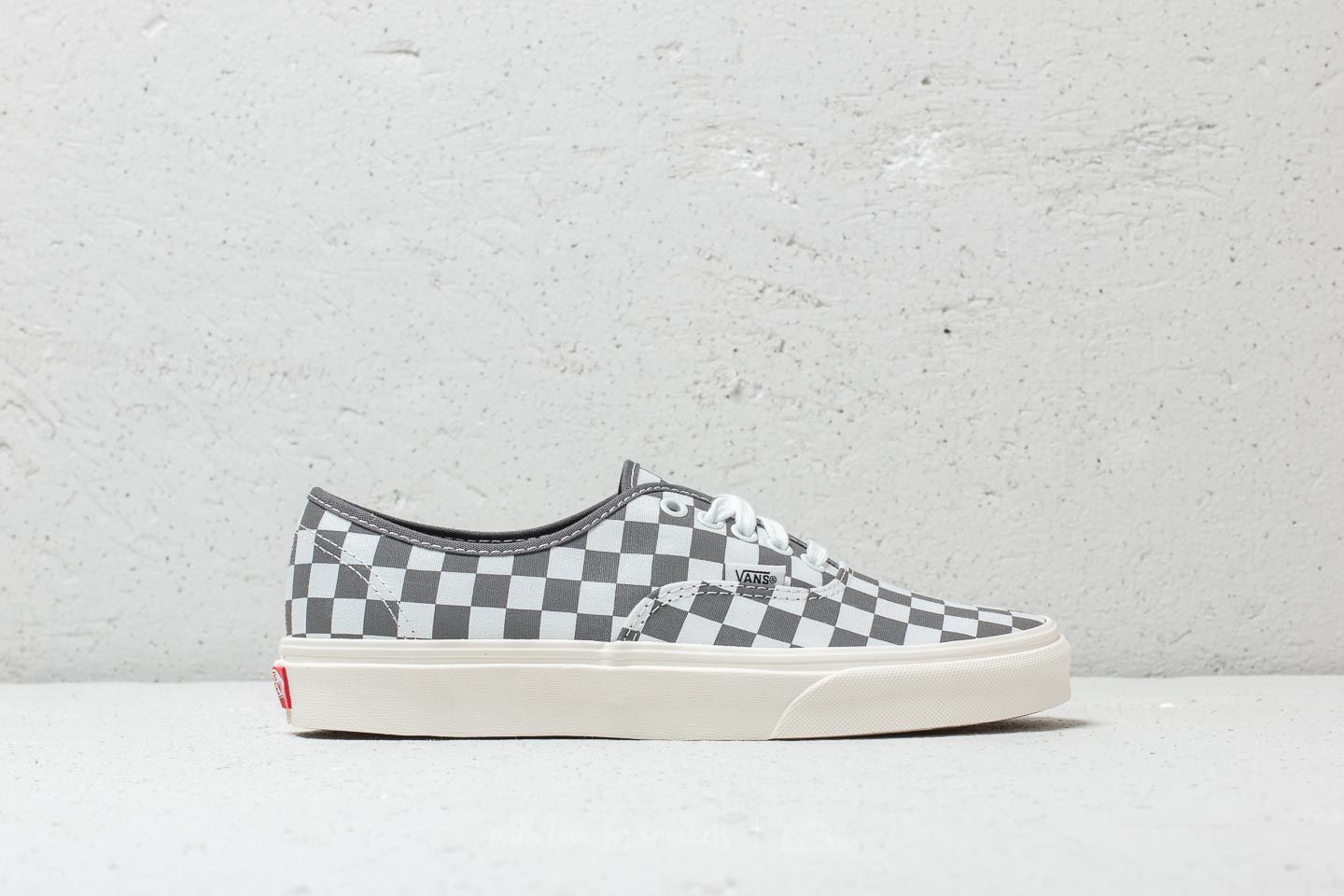 Men s shoes Vans Authentic Checkerboard Pewter Marshmallow