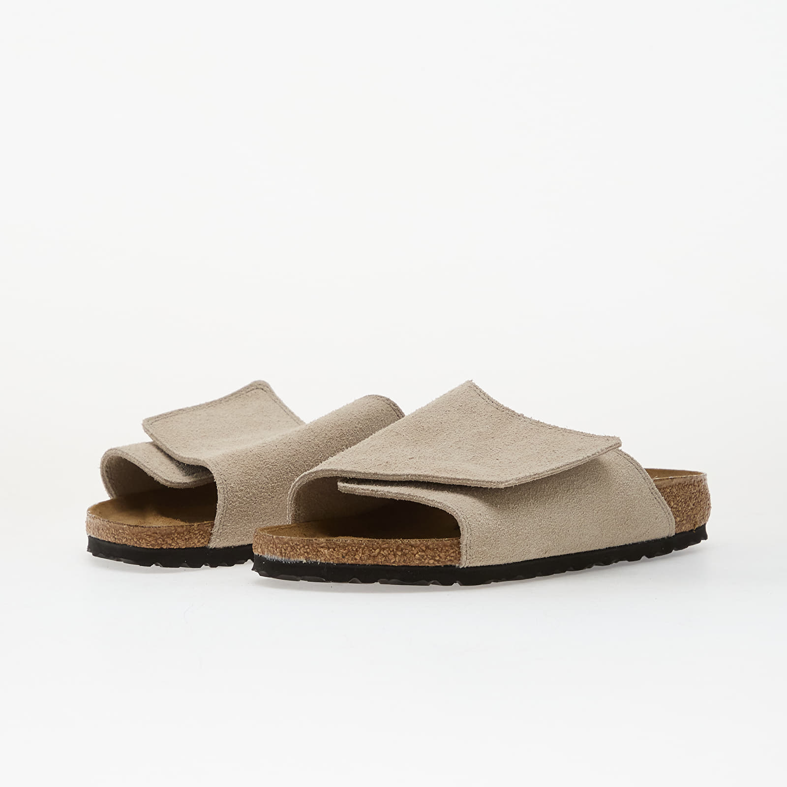 Men's shoes Birkenstock Solana VL Suede Leather Oyster