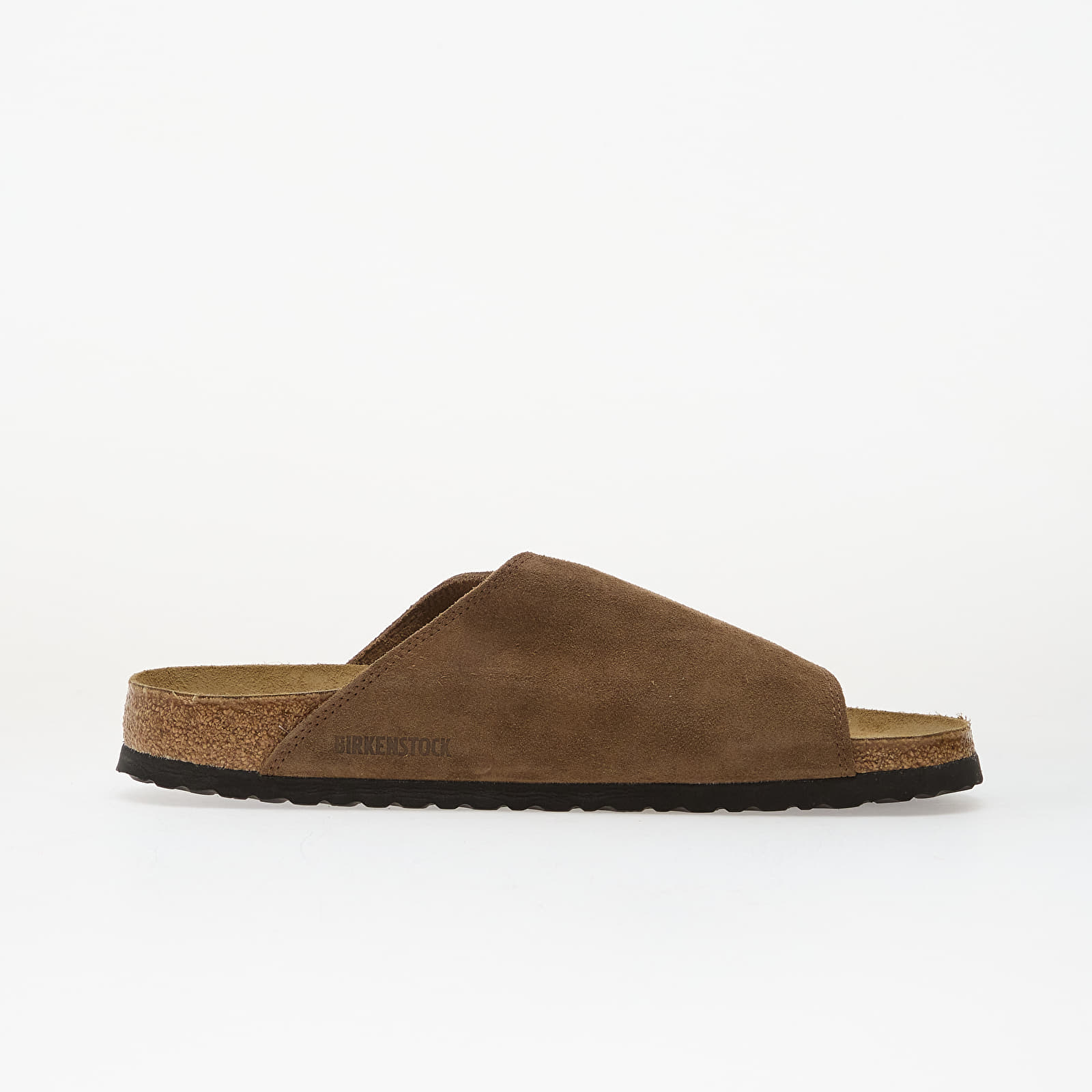 Мъжки кецове и обувки Birkenstock Solana VL Suede Leather Dark Tea