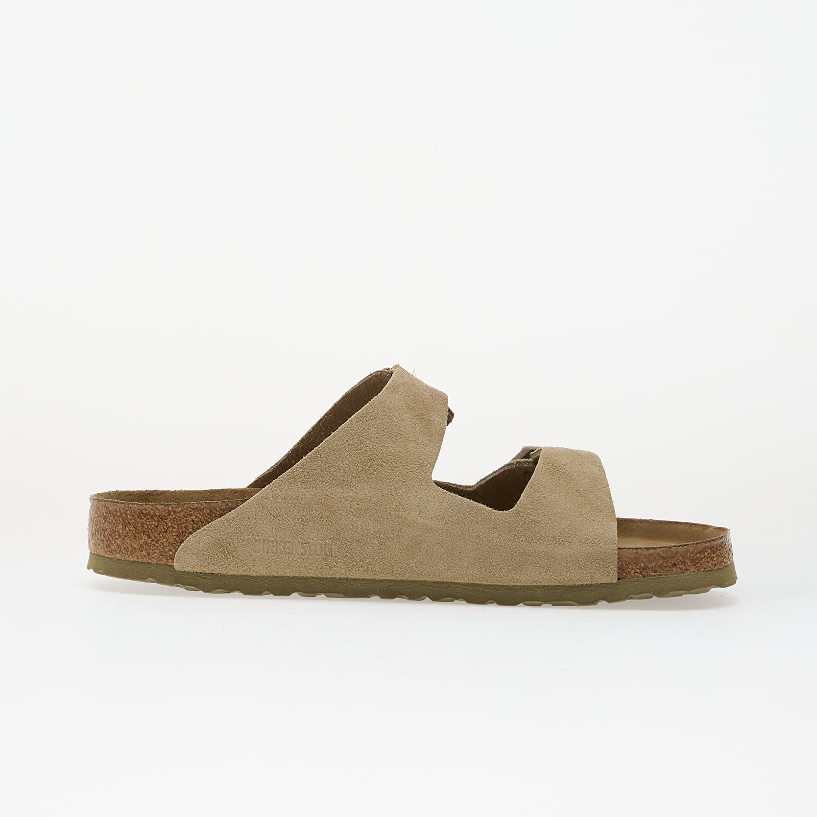 Miesten kengät Birkenstock Arizona Suede Leather Unisex Faded Khaki