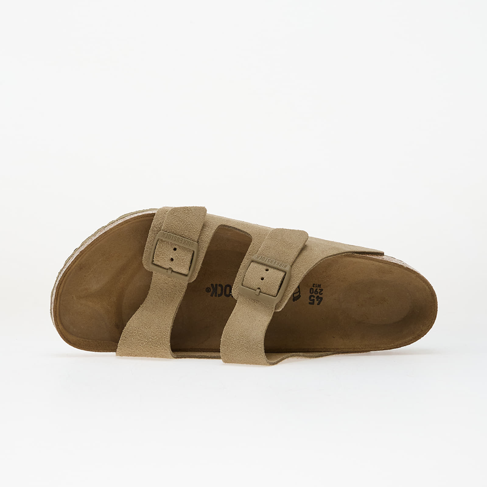 Miesten kengät Birkenstock Arizona Suede Leather Unisex Faded Khaki