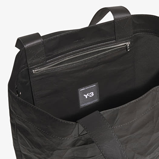 Crossbody bags Y-3 Leather Tote Bag Black (JD2900) | Footshop