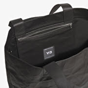 バッグ Y's for men Body bag leather canvas BLK Crossbody bags Y-3 Leather Tote Bag Black (JD2900) | Footshop