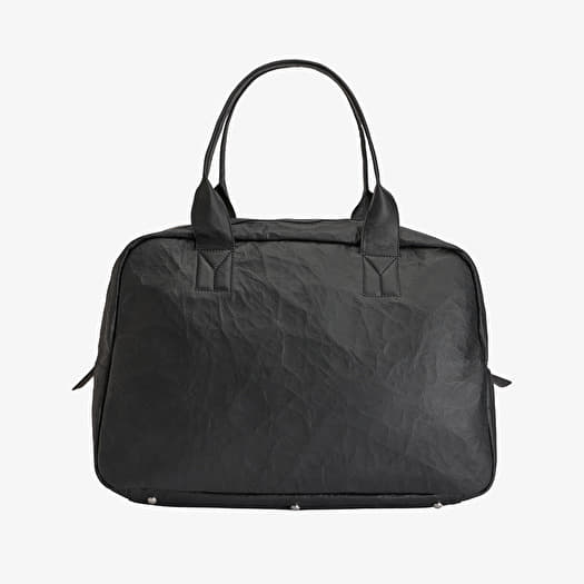 Y-3 Leather Weekender Black | Footshop