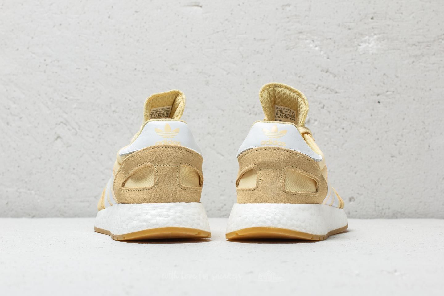 Дамски кецове и обувки adidas I-5923 W Clear Yellow/ Ftw White/ Gum 3