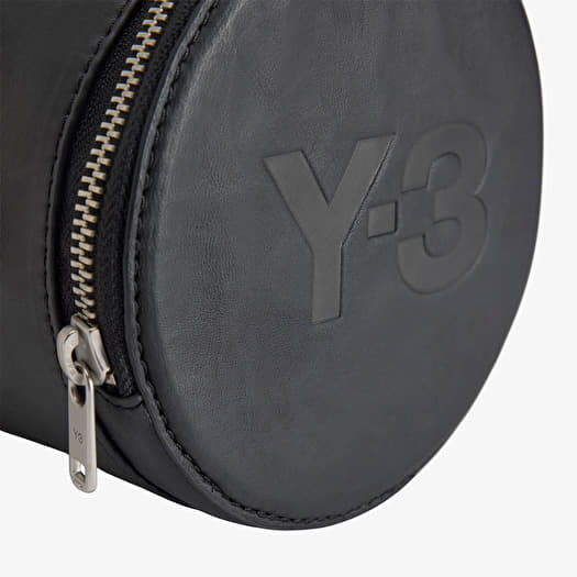Y-3 Leather Barrel Bag Black | Footshop