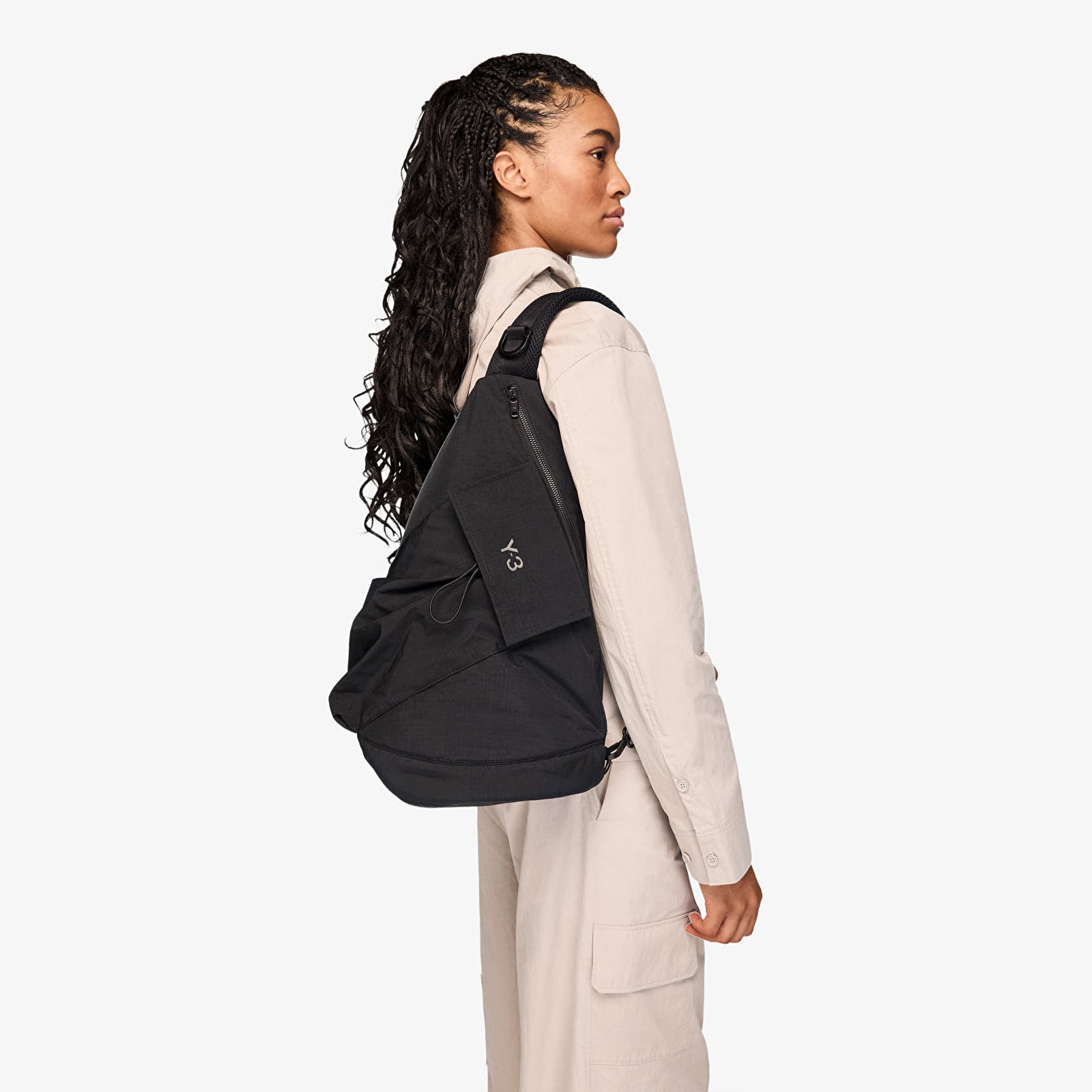 Genți crossbody Y-3 Utility Slingbag Black