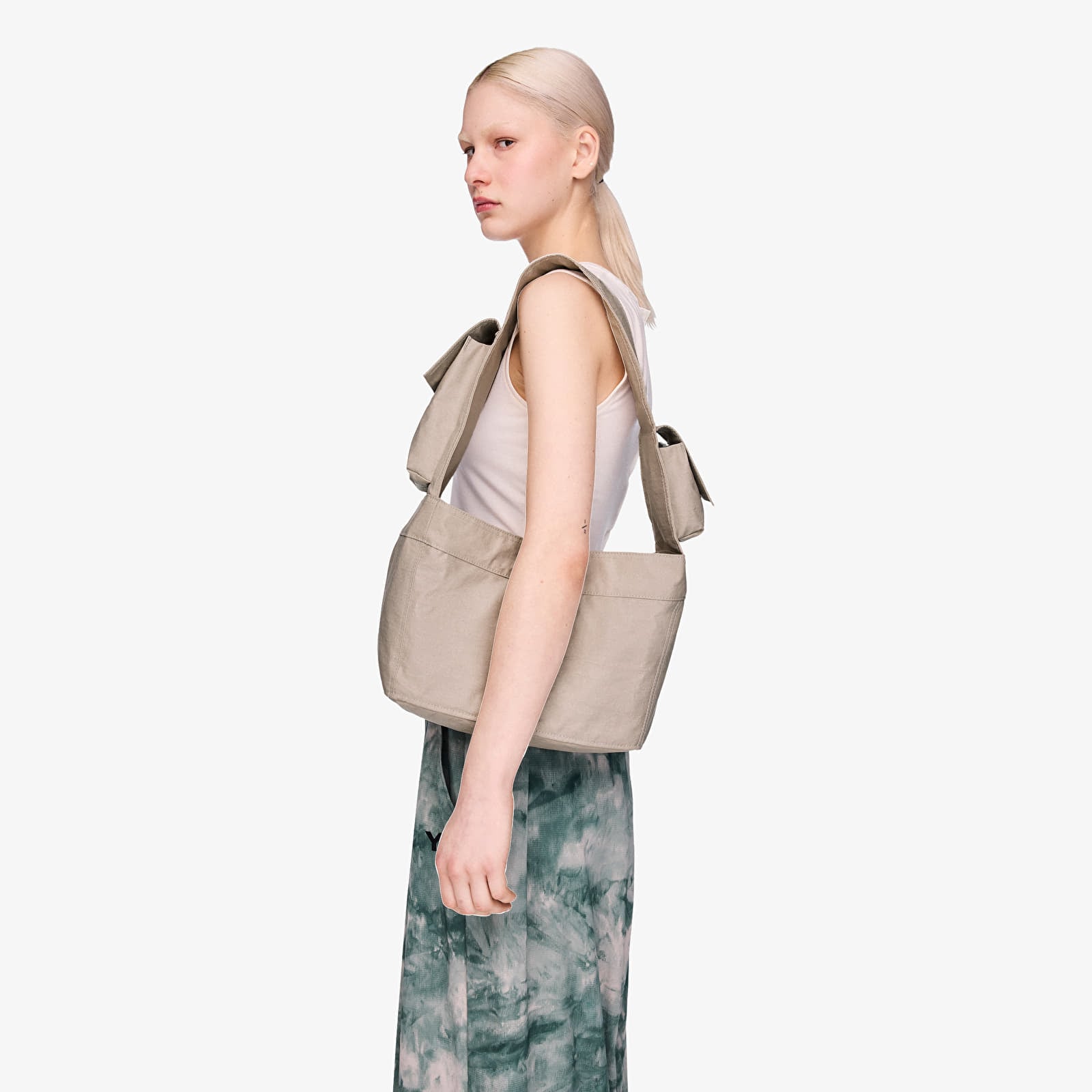 Crossbody bags Y-3 Newspaper Bag S Light Brown