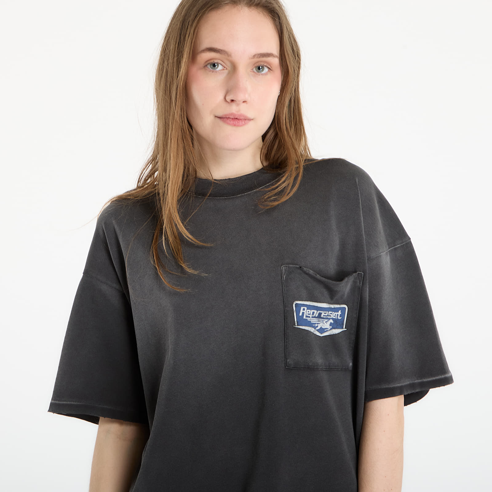 T-shirts REPRESENT Nothing Faster T-Shirt UNISEX Stained Black