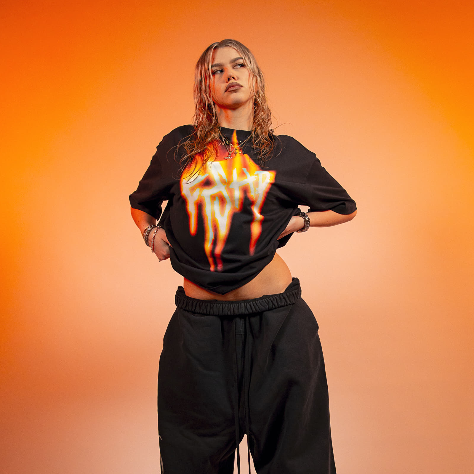 T-särgid FTSHP Walking Art II. T-Shirt UNISEX Dark Grey