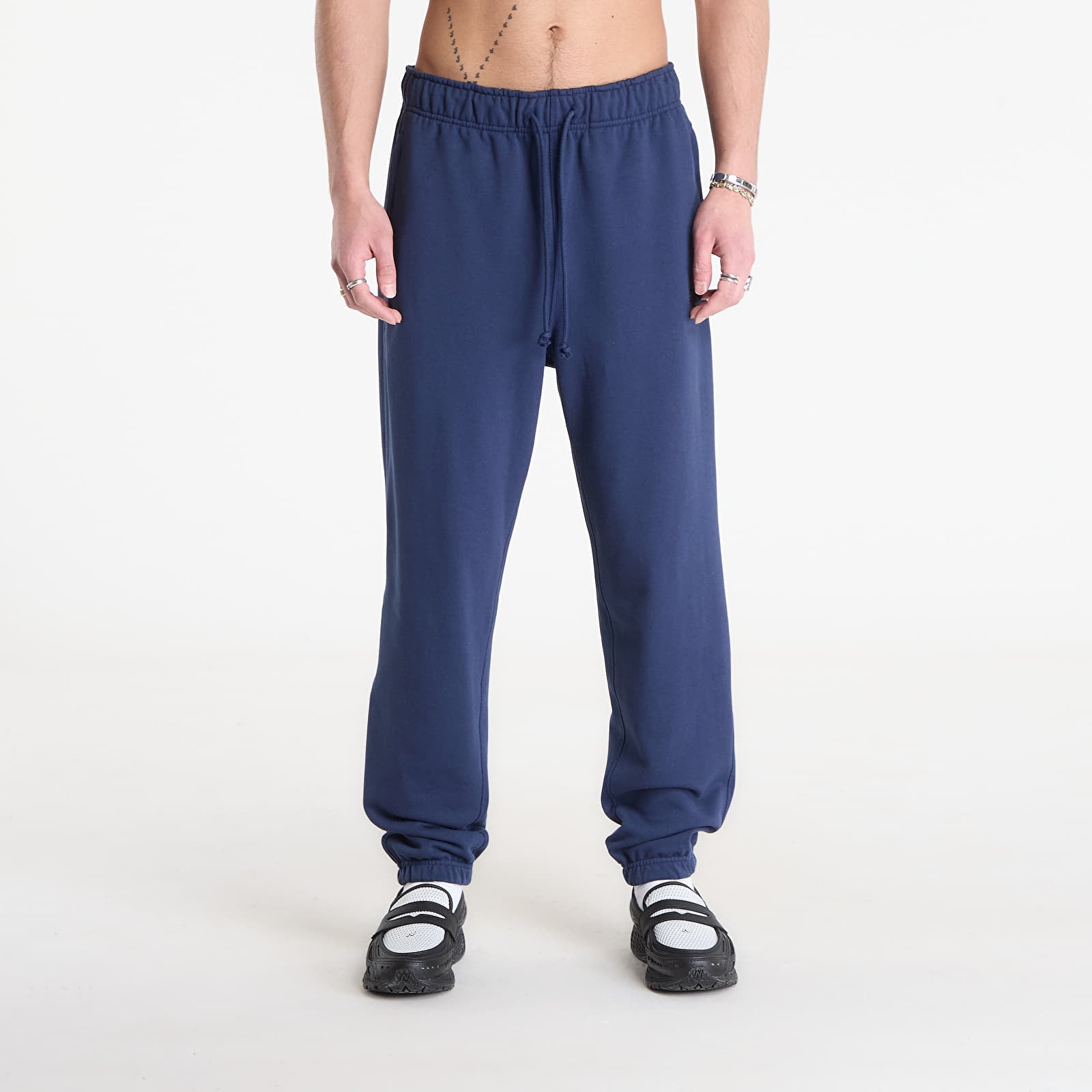 Calças Jogger New Balance Athletics French Terry Jogger Navy