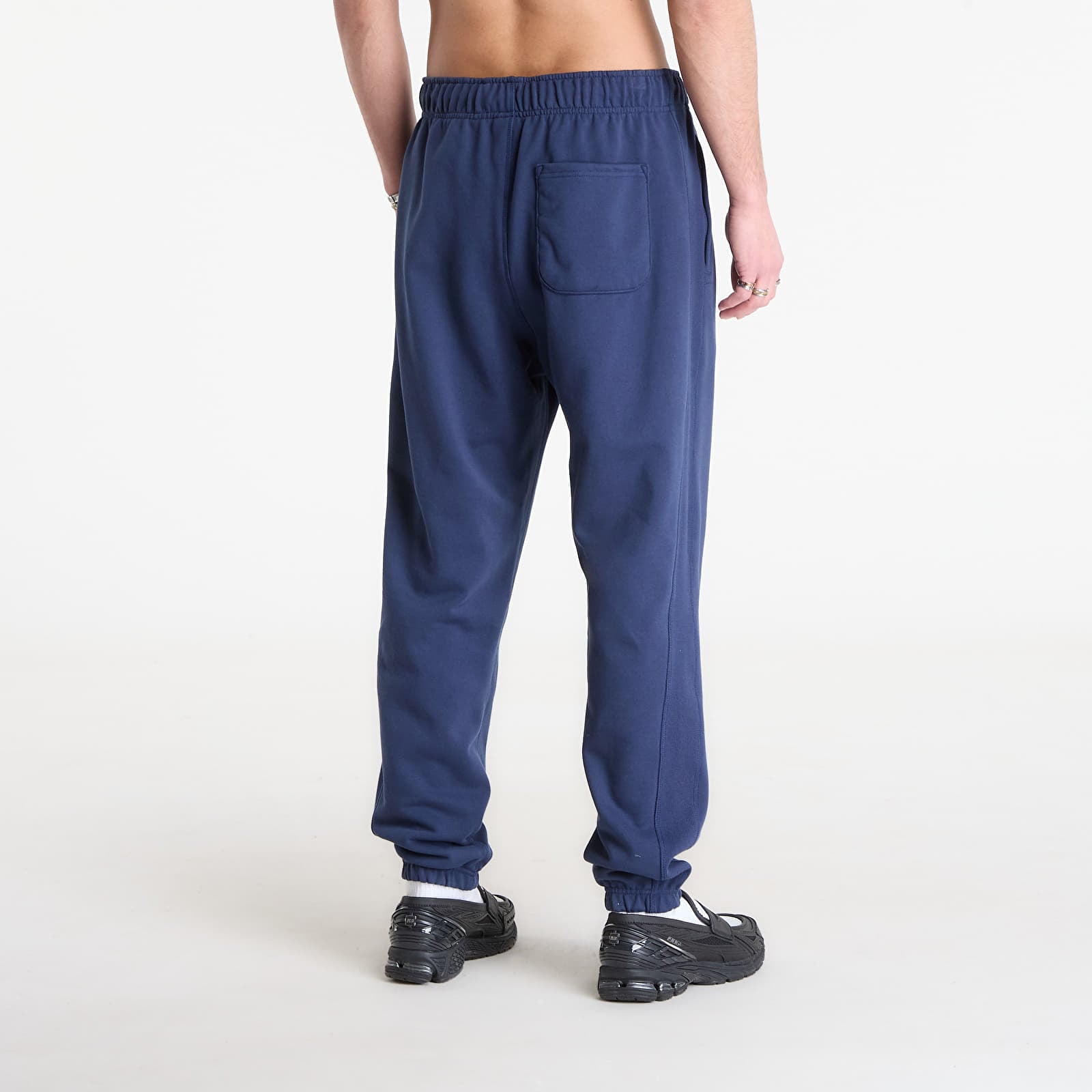 Calças Jogger New Balance Athletics French Terry Jogger Navy