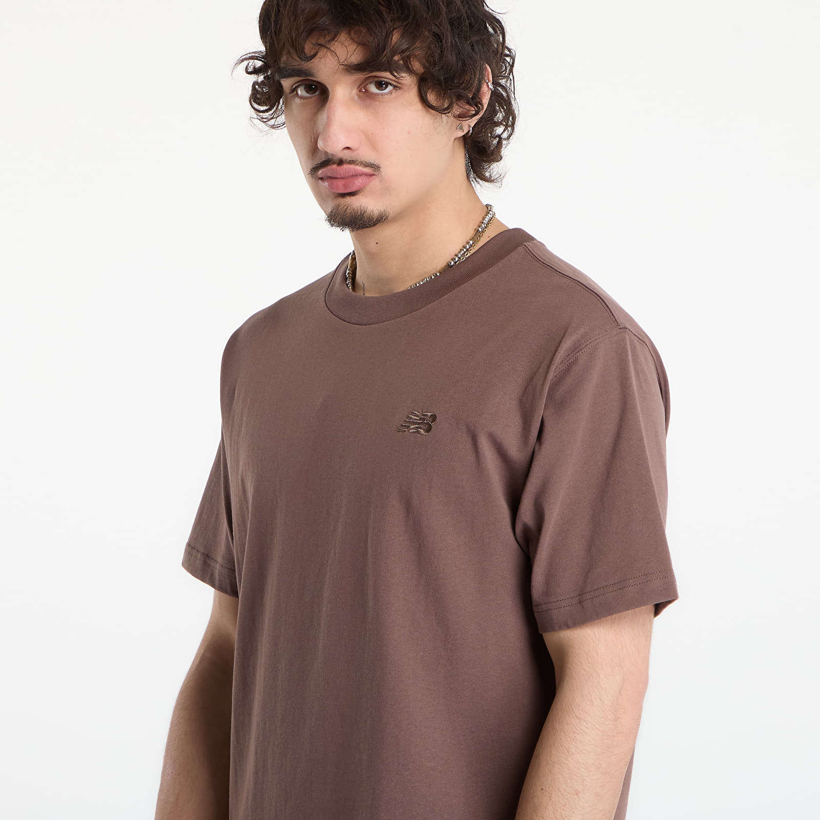 T-Shirts New Balance Athletics Cotton T-Shirt Cortado