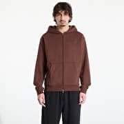 New Balance Athletics French Terry Full Zip Pumpernickel