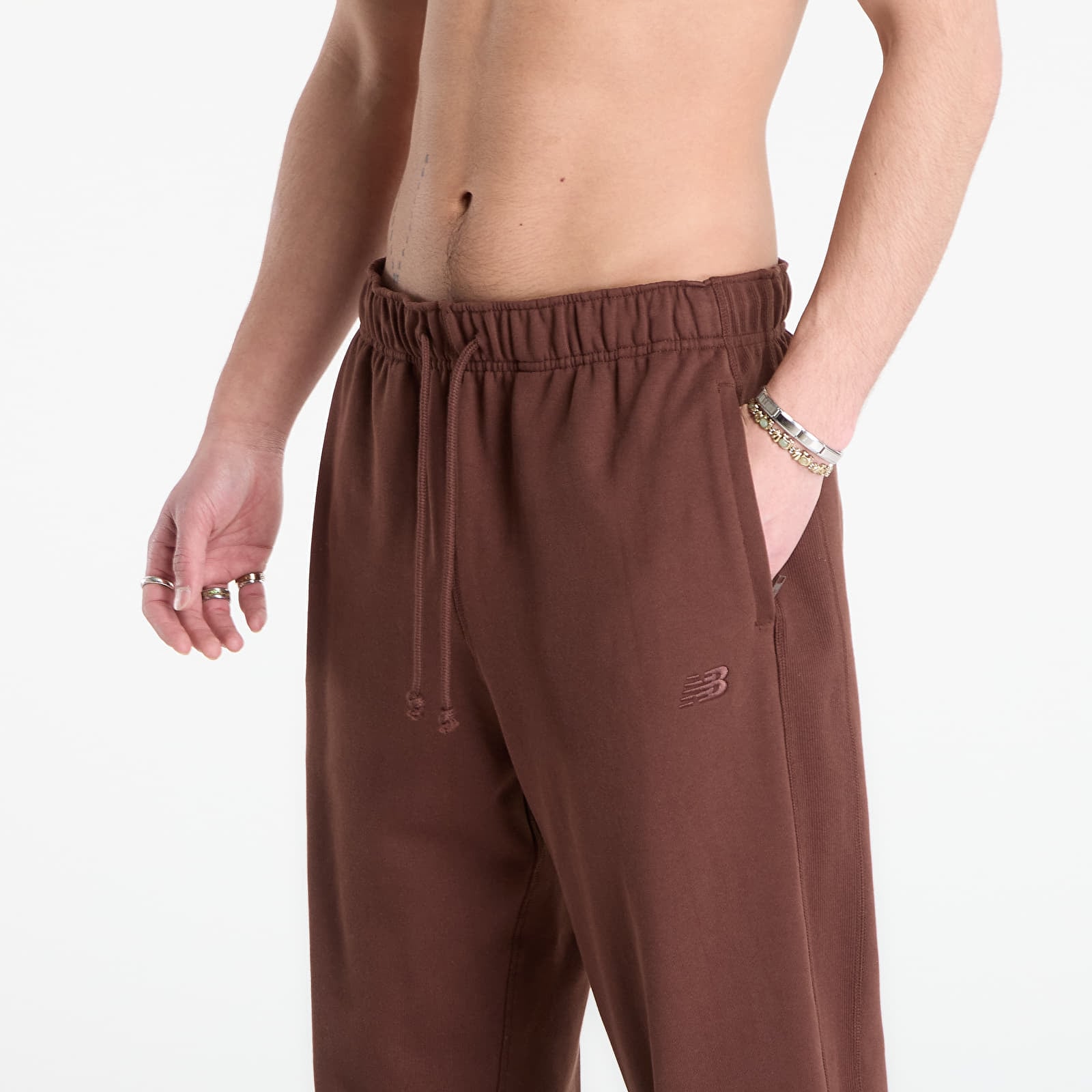 Jogginghosen New Balance Athletics French Terry Jogger Pumpernickel